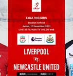 Link Live Streaming Liverpool vs Newcastle United di Liga Inggris