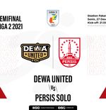 Dewa United vs Persis Solo: Prediksi dan Link Live Streaming