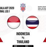 LIVE Update Final Piala AFF 2020: Timnas Indonesia vs Thailand