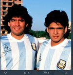 Kabar Duka: Hugo Maradona, Adik Bungsu Diego Maradona Tutup Usia