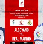 Link Live Skor Alcoyano vs Real Madrid di Copa del Rey