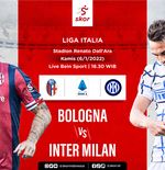 Link Live Streaming Bologna vs Inter Milan di Liga Italia