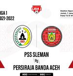 Skor Indeks Liga 1 2021-2022: MoTM dan Rating Pemain PSS Sleman vs Persiraja Banda Aceh
