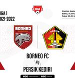 Hasil Borneo FC vs Persik Kediri: Boaz Solossa Selamatkan Pesut Etam dari Kekalahan