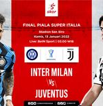 VIDEO: Sambut Piala Super Italia, Ini Gol-gol Terbaik Inter Milan ke Gawang Juventus