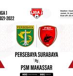 Skor Indeks Liga 1 2021: MoTM dan Rating Pemain Persebaya vs PSM