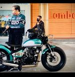 Naik Motor Custom, Presiden Jokowi Cek Kesiapan MotoGP Indonesia 2022 di Mandalika
