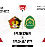 Skor Indeks Liga 1 2021-2022: MoTM dan Rating Pemain Persik Kediri vs Persikabo