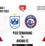 Hasil PSIS Semarang vs Arema FC: Tanpa Pemain Asing, Singo Edan Tahan Mahesa Jenar