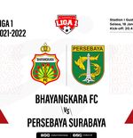 Hasil Bhayangkara FC vs Persebaya: Sukses Comeback, The Guardian Puncaki Klasemen Liga 1 2021-2022