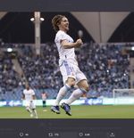 VIDEO: Gol Spektakuler Luka Modric ke Gawang Athletic Bilbao di Piala Super Spanyol
