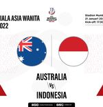 LIVE Update: Timnas Putri Indonesia vs Australia di Piala Asia Wanita 2022
