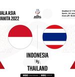 Hasil Timnas Putri Indonesia vs Thailand: Chetthabutr Hattrick, Garuda Pertiwi Merana