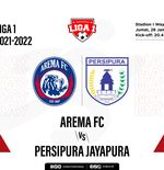 Arema FC vs Persipura: Prediksi dan Link Live Streaming