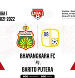 Bhayangkara FC vs Barito Putera: Prediksi dan Link Live Streaming