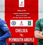 Link Live Streaming Chelsea vs Plymouth Argyle di Piala FA
