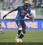 Victor Osimhen Belum Bisa Terima Kekalahan Napoli atas AC Milan