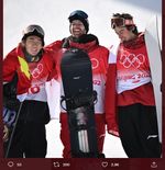Snowborder Kanada Raih Emas di Beijing 3 Tahun setelah Divonis Kanker :Langka