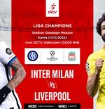 LIVE Update: Inter Milan vs Liverpool di Liga Champions