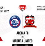 Hasil Arema FC vs Madura United: Carlos Fortes Cetak Gol Tunggal, Singo Edan Kokoh di Puncak Klasemen