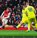 Hasil Arsenal vs Brentford: Menang Lagi, The Gunners Bungkam Si Lebah 2-1