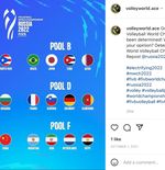 Gantikan Rusia, Polandia dan Slovenia Tuan Rumah Kejuaraan Dunia Voli Putra 2022