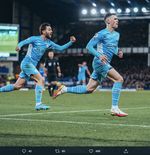 Hasil Everton vs Manchester City: Phil Foden Bawa The Citizens Raih Kemenangan di Goodison Park