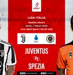 Link Live Streaming Juventus vs Spezia di Liga Italia