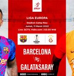 Link Live Streaming Barcelona vs Galatasaray di Liga Europa