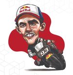 Breaking News: Gegar Otak, Marc Marquez Batal Tampil di Race Day MotoGP Indonesia 2022