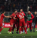 Singkirkan Italia, Fans Makedonia Tumpah ke Jalan Raya Skopje