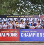 Unbeaten! Raga Negeri Juara Liga TopSkor U-14 2021-2022 Divisi Satu