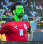 Mohamed Salah Diserang Laser dan Dilempari Botol saat Mesir Gagal ke Piala Dunia