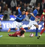 Italia Libas Turki, Roberto Mancini Puji Reaksi Para Pilar Belia Gli Azzurri