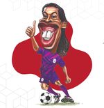 Nama Ronaldinho Diabadikan sebagai Salah Satu Lapangan Milik Rans Nusantara FC