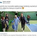 Agnieszka Radwanska Terima Tantangan Pemain Tenis Tertua di Dunia yang Seorang Pengungsi Ukraina