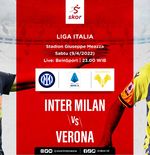 Link Live Streaming Inter Milan vs Hellas Verona di Liga Italia