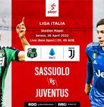 Prediksi Sassuolo vs Juventus: Misi La Vecchia Signora Nyamankan Posisi di Empat Besar