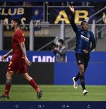 Inter Milan vs AS Roma: Gol dan Makna Selebrasi Unik Denzel Dumfries