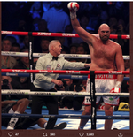 Robohkan Dillian Whyte di Ronde Keenam, Tyson Fury Pertahankan Sabuk Kelas Berat WBC