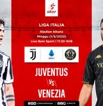 Link Live Streaming Juventus vs Venezia di Liga Italia