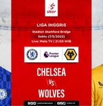 Link Live Streaming Chelsea vs Wolverhampton Wanderers di Liga Inggris