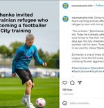 Oleksandr Zinchenko Undang Bocah Ukraina, 10, untuk Ikut Pelatihan Manchester City