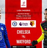 Link Live Streaming Chelsea vs Watford di Liga Inggris
