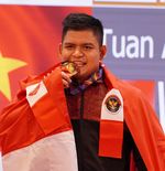 Angkat Besi SEA Games 2021: Muhammad Zul Ilmi Tambah Koleksi Emas Indonesia