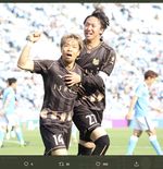 Gol Krusial Yoshiaki Komai dalam Kemenangan Consadole Sapporo atas Jubilo Iwata