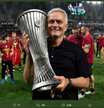 Bawa AS Roma Juara, Legenda Manchester United Angkat Topi untuk Jose Mourinho