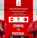 LIVE Update: Spanyol vs Portugal di UEFA Nations League