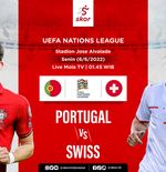 Prediksi Portugal vs Swiss: Sama-sama Mengincar Kemenangan Perdana