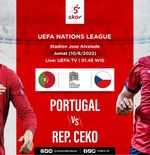 Link Live Streaming Portugal vs Republik Ceko di UEFA Nations League
